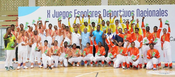 Cibao Sur, el gran campeón Juegos Escolares 2023