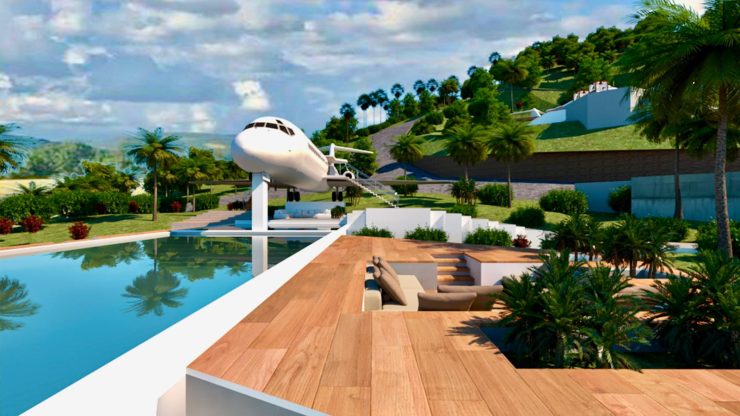 Un concepto innovador de aviones hoteleros de lujo cambiará la historia del turismo en RD