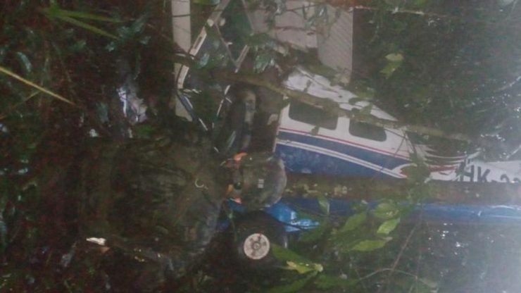 Hallan sin vida a menor que estaba desaparecido tras accidente de avioneta en Colombia