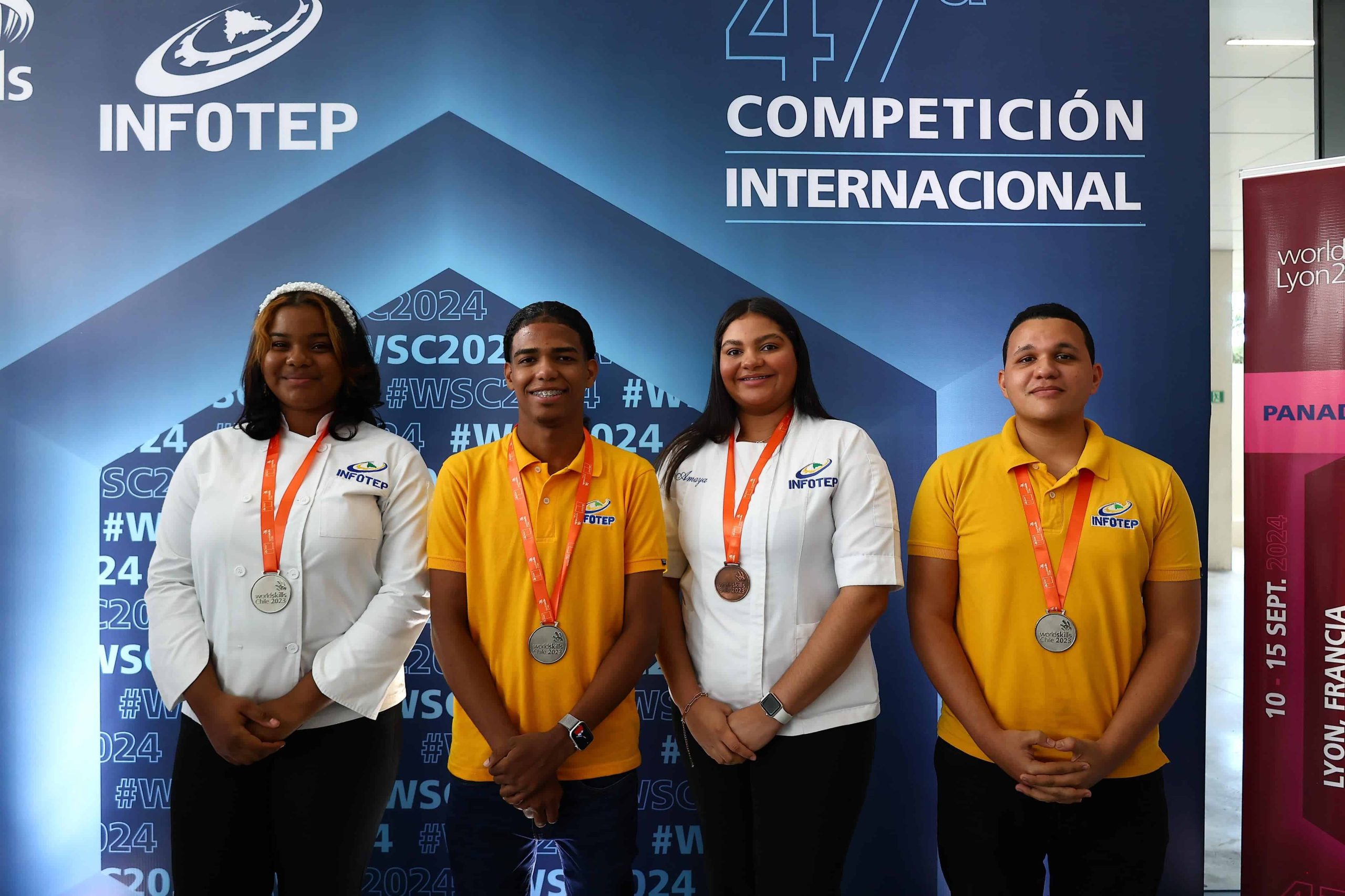 Jóvenes dominicanos participarán en WorldSkills Lyon 2024